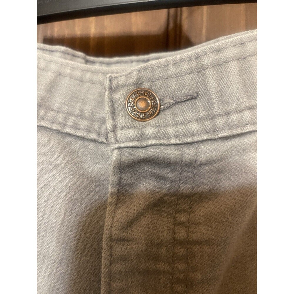 VTG Levi’s 43415-4556 Gray denim 36x30 Jeans With Brown Tab - Picture 2 of 7